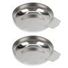 Stainless Steel Weighing Pan Mini Scale Trays Rack Electronic Accessory Digital Kitchen Cup