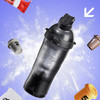 550ml Protein Shake Cup with Light 11W 2000mAh Milk Powder Blenders Cup Separable Base Automatic Cleaning for Outdoor Travel Gym