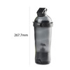 550ml Protein Shake Cup with Light 11W 2000mAh Milk Powder Blenders Cup Separable Base Automatic Cleaning for Outdoor Travel Gym