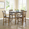 Mainstays 5 Piece Mission Counter Height Dining Set