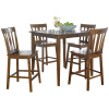 Mainstays 5 Piece Mission Counter Height Dining Set