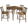 Mainstays 5 Piece Mission Counter Height Dining Set