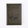 Airplane Passport Cover Women Men Travel Passport Case Leather Pink Cute Passport Wallet Purse Girl Passport Holder