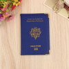 France Passport Cover PU Leather Credit Card Slot Porte-Passeport Housse Men Women French Passport Organizer Travel Accessory