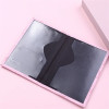 Cute Pink Women Men Passport Cover Pu Leather Marble Style Travel ID Credit Card Passport Holder Packet Wallet Purse Bags Pouch
