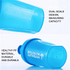 400ML Portable Sport Shaker Bottle Whey Protein Powder Mixing Bottle Sport Fitness Gym Shaker Outdoor Plastic Drink Bottle New