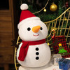 23-50CM Cute Santa Claus Snowman Elk Granny Plush Toys Christmas Decor Dolls Stuffed Soft for Baby Kids Gift