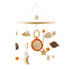 Baby Bed Bell Hanging Toy 0-12 Months Newborn Wooden Mobile Music Box Rattle Toy Crib Holder Bracket Infant Bed Bell Accessories