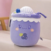 24~70cm Milk Tea Pillow Squishy Pearls Boba Bubble Tea Stuffed Drink Bottle Soft Panda Rabbit Ice Cream Food Plushie Peluche