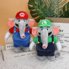 Cartoon Plush Toys Elephant Mario Luigi Balloon Mario Luigi Trottin' Piranha Plants Hoppo Snail Fire Spike Doll stuffed Toy