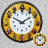 Lego Building Block Doll Wall Clock 