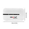 4G Mobile WiFi Router 4G LTE Modem Router with SIM Card Slot Car Mobile WiFi Hotspot for RV Travel Vacation Camping Remote Area