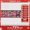MOFII SWEETWireless Keyboard and Mouse Combo,2.4G Plug and Play Wireless Typewriter Keyboard and Mouse Set for Windows, Desktop