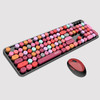MOFII SWEETWireless Keyboard and Mouse Combo,2.4G Plug and Play Wireless Typewriter Keyboard and Mouse Set for Windows, Desktop