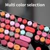 MOFII SWEETWireless Keyboard and Mouse Combo,2.4G Plug and Play Wireless Typewriter Keyboard and Mouse Set for Windows, Desktop