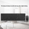 K-06 2.4G Wireless Keyboard and Mouse Combo Computer Keyboard with Mouse Plug and Play for Laptop