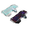 Durable Keyboard Mouse Combos Delicate Design K680 2.4G Wireless Gaming Rechargeable Backlit Mechanical Feel Keyboard Mouse