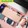 Bluetooth Wireless Keyboard Mouse Combo Slient Gaming Keyboard Mouse for Macbook Pro Laptop Tablet iPad PC Gamer Computer