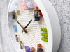 DIY Assembled Blocks Wall Clock Compatible with Lego Blocks
