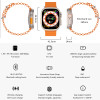 NFC Bluetooth Call Smart Watch Men Women 1.96" HD Screen Wireless Charge Fitness Tracker Waterproof Smartwatch Ultra Series 8