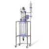 ZOIBKD Large Capacity S-100L Jacketed Reactor Laboratory Glass Reactor Chemical Reaction Vessel With Digital Display (110V/220)