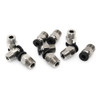 Pc4-M10 Male Straight Pneumatic Pefe Tube Push For E3D-V6 Fitting Connector Bowden Extruder 3D Printer (Pack Of 10Pcs)