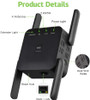 5 Ghz WiFi Extender Long Range Wireless WIFI Booster AC1200 Adapter 1200Mbps Wi-Fi Amplifier 802.11N Wi Fi Signal Repeator