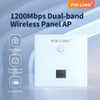 PIX-LINK CAP05 1200Mbps Access Point Dual-band Wireless Panel POE WiFi AP For Hotel Rooms Apartments Dormitories Meeting Rooms
