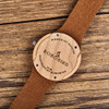 BOBO BIRD Mens Watches Wooden Watch Blue Ink Resin Men Women Quartz Couple Wristwatch Reloj Hombre Timepiece Unique Gift