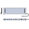 Type C Laptop Docking Station USB C Dock HDMI-compatible VGA USB Hub Adapter For MacBook HP Dell XPS Lenovo ThinkPad Asus