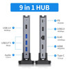 LENTION USB C HUB Docking Station 10 IN 1 4K60Hz HDMI PD100W Card Reader Type-C USB 3.0 Adapter for New MacBook Pro Air Laptop