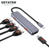 Getatek USB C Hub USB 3.2 Type C High Speed Docking Station USB Hub Multi Splitter Adapter Laptop Accessories 100W PD Charging