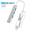 4/5/7 Ports USB3.0 Type C Hub Concentrator Docking Station SD TF Card Reader PD Fast Charge for MacBook Notebook Laptop Computer