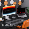 Minisopuru Laptop Docking Station with USB C Quad Display 15 in 1 Docking Station for MacBook Pro Air Windows 10Gbps USB HUB