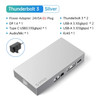 ORICO Nintendo switch Thunderbolt 3 usb hub Docking Station With M.2 SATA NVMe SSD Enclosure 8K60Hz Ethernet Hub for laptops