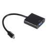 500Pcs Mini DP to VGA Adapter 1080p Display Port to VGA cable Male to VGA Female Converter Adapter For Projector DTV TV Laptop