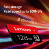 Lenovo Select Micro SD-Memory-Card, 256GB MicroSDXC 130MB/s Full HD & 4K UHD, UHS-I, U3, A2, V30, Expanded Storage for Android
