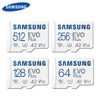 SAMSUNG EVO Plus Micro SD 64GB Memori Memory Card C10 TF MicroSD Cards SDXC 128GB 256GB 512GB U3 V30 4K For Phone Drone Camera