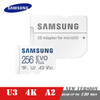 SAMSUNG EVO Plus Memory Card 32GB/SDHC 64GB/128GB/256GB/512GB SDXC Micro SD/TF Flash Cards MicroSD UHS-1 For Phone Drone Camera