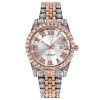 New Fashion Men's Watches Top Brand Luxury Hip Hop Iced Out Watch Men Diamond Calendar Quartz Wristwatch Clock Relogio Masculino