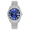 New Fashion Men's Watches Top Brand Luxury Hip Hop Iced Out Watch Men Diamond Calendar Quartz Wristwatch Clock Relogio Masculino