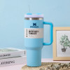 Stanley Tumbler with Handle Straw Lid Stainless Steel 40oz Vacuum Insulated Car Mug Double Wall Thermal Iced Travel Cup Stanley Tumbler with Handle Straw Lid Stainless Steel 40oz Vacuum Insulated Car Mug Double Wall Thermal Iced Travel Cup