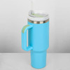 Portable Leakproof Outdoor CupTumbler with Lid and Straw 40oz Thermal Travel Mug Coffee Hot Cup Stainless Steel Vacuum Insulated