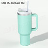 1200ml 40oz Thermos Cups with Straw Travel Mug with Handle In-Car Vacuum Car Thermos Coffee Cup Double Layer Travel Water Mug