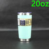30oz 20oz stainless steel tumblers Vacuum Flasks yetys Travel glass Coffee Mug Double Wall Water Thermos Bottle 30 20 oz Car Cup