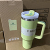 Original 40oz Stanley Adventure Quencher H2.0 Tumbler with Handle Lids Stainless Steel Coffee Termos Cup Car Mugs Vacuum Cup