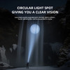 SUPERFIRE A12 LED Flashlight Ultra Powerful Zoom EDC Torch USB-C Rechargeable Portable Emergency for Camping Fishing Lanternt