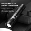 SUPERFIRE A12 ultra powerful flashlight Walking Adventure Fishing 15W Zoom torch light rechargeable power Emergency Portable