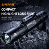 SuperFire MI80 Portable Led Flashlight Super Bright EDC Torch 160M long-range Aluminum alloy Camping Outdoor Fishing Lantern