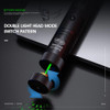SUPERFIRE USB Rechargeable Green Laser Pointer Laser Sight Focus Adjustable Portable Lazer Torch Pen flashlights Work Light